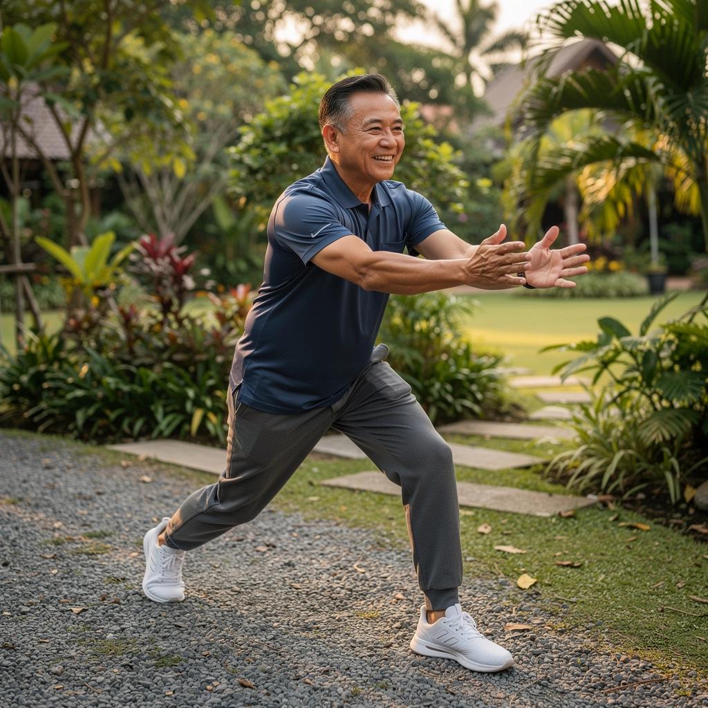 การฝึกสอนออนไลน์สำหรับผู้ที่มีอายุ 40 ปีขึ้นไปในการเคลื่อนไหวที่มีประสิทธิภาพ